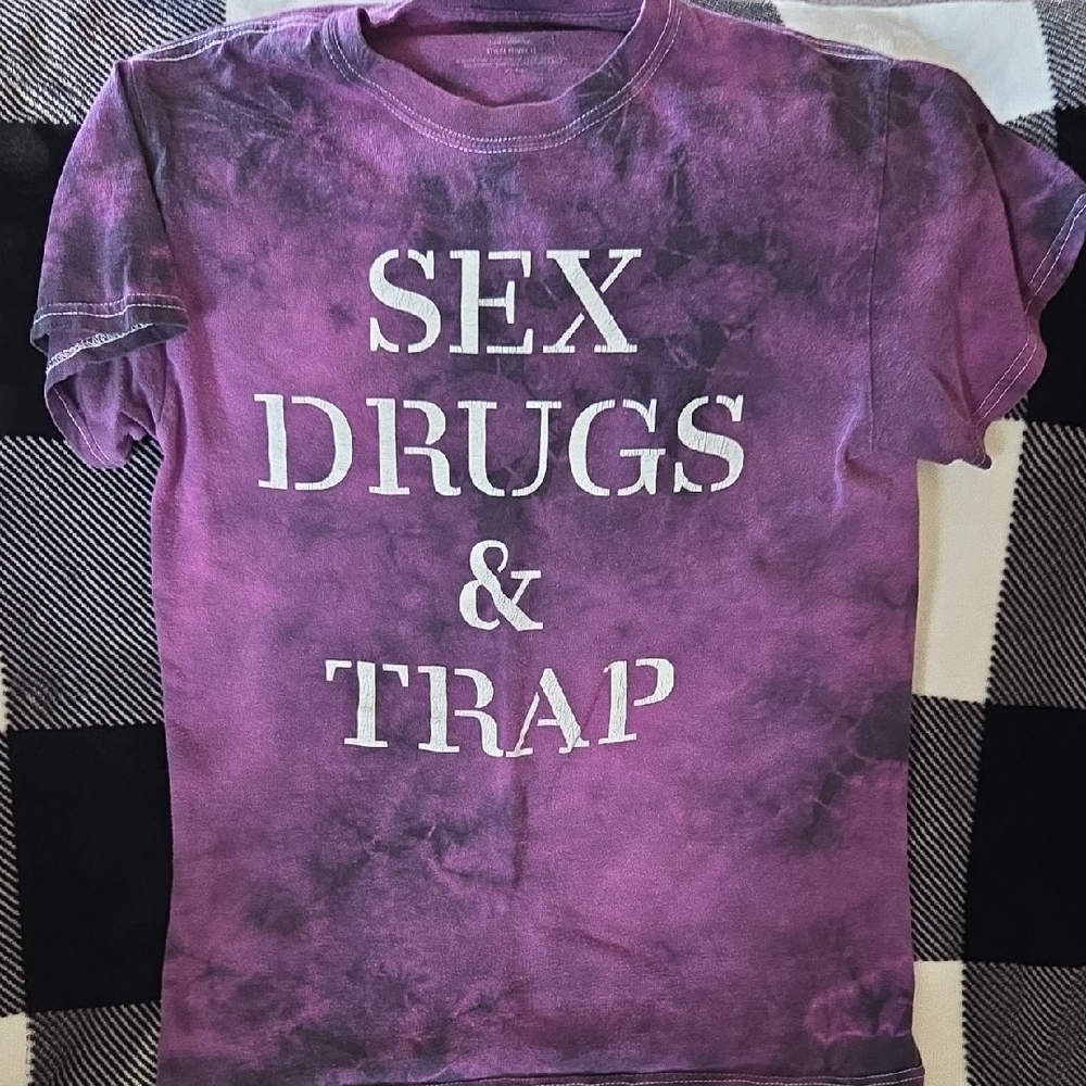 Fashion Nova Purple Short Sleeve Tee